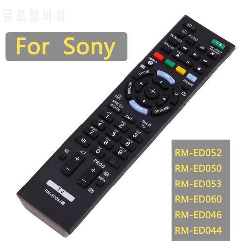 Smart Home Remote Control Replacement for Sony Tv RM-ED052 RM-ED050 RM-ED053 RM-ED060 RM-ED046 RM-ED044 Black 2 X AAA Batteries