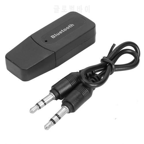 USB Wireless Stereo Audio Bluetooth-compatible 2.1 A2DP Adapter for 3.5mm Jack AUX Device Compact and Portable Carry Convenient