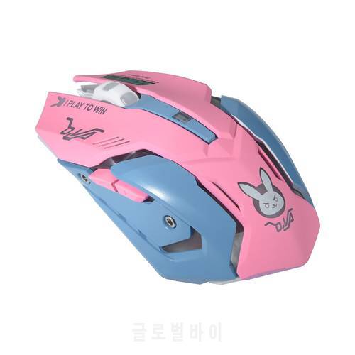 VMW-161 DVA Wireless Mouse Rechargeable Wireless Mouse 800/1200/1600 DPI 3 Buttons Noiseless Laptop Wireless Optical Mouse