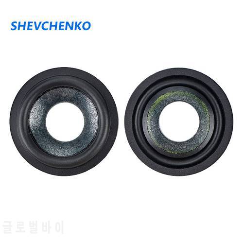 SHEVCHENKO 2 Inch 55mm Speaker Rubber Egde Cone Diaphragm Rubber Surround Side Repair 20 Core Speaker Driver Edge Parts 2pcs