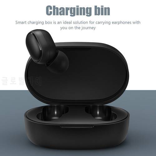 300mAh Charging Case with USB Cable for Xiaomi Redmi AirDots TWS Earbuds Charging Case USB Sport Stereo Auricolari Impermeabili