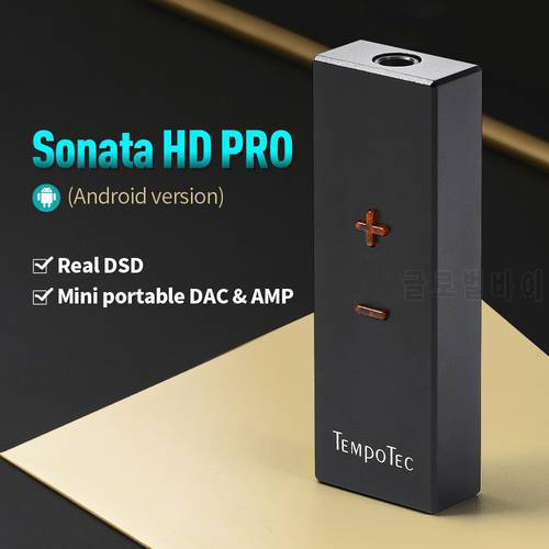 Amps Headphone Amplifier TempoTec Sonata HD PRO (Android/PC) USB Type C To 3.5mm Adapter DAC Portable Audio Out HiFi Decoding