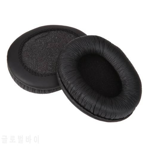 1Pair Memory Foam Earpads Replacement for SONY 7506 Leather Ear Pads Cushion Cover For SONY MDR 7506 MDR-V6 MIC Headphone Case