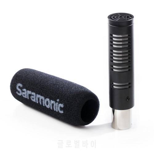 Saramonic SR-AXM3 Dual Microphone Set Broadcast Cardioid XLR Shotgun Microphone Kit & Windshield for DSLR Camera Camcorder