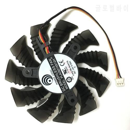 computer GPU radiator VGA Cooler fan For GIGABYTE GTX960 GTX 970 MINI-ITX graphics card cooling (PLA09215S12H 85MM 3Pin)