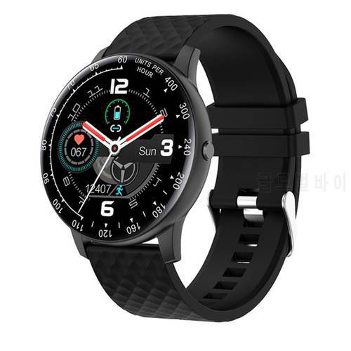 2020 H30 Smart Watch Full Touch DIY Watchfaces Outdoor Sport Watches Fitness Tracker Smartwatch for Android Ios IP68 Waterproof