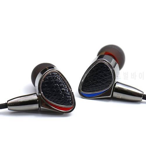 OSTRY KC09 In-ear Hifi monitor Metal Stereo Headse t Noise Reduction Mmcx Music Wired Earbuds Replaceable Cable Earphones