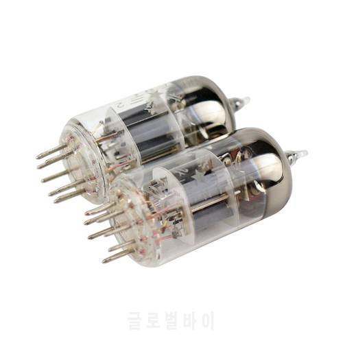 2PCS 6N1 Amplifiers Tube Class J Replace ECC85/6H1n/6AQ8/6N1-M/6N1-Q