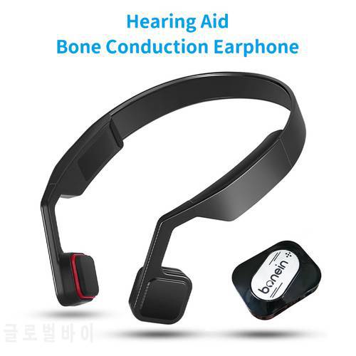 BN-701T Hearing Aid Earphone Wireless Bone Conduction Headphones elder headset built-in battery Bluetooth