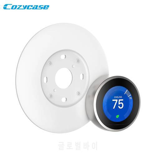 Cozycase Wall Plate For Nest Learning Thermostat 1st 2nd 3rd Gen Household Stereoscopic Round Cover Temperature Control Bracket