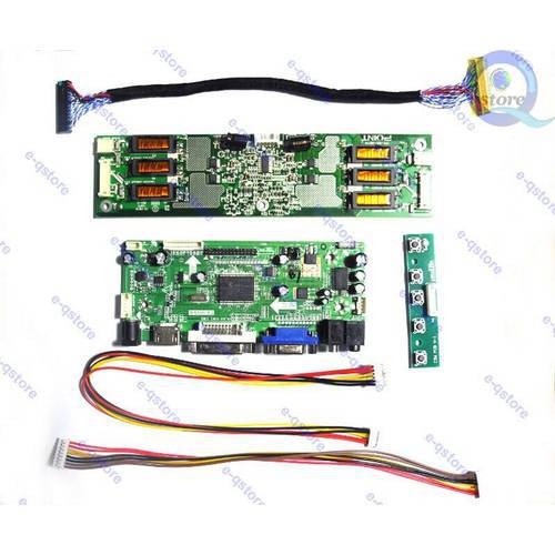 e-qstore:Converting LCD LTM210M2-L02 1680X1050 Panel Screen to Monitor-Lvds Inverter Driver Controller Converter Board Diy Kit