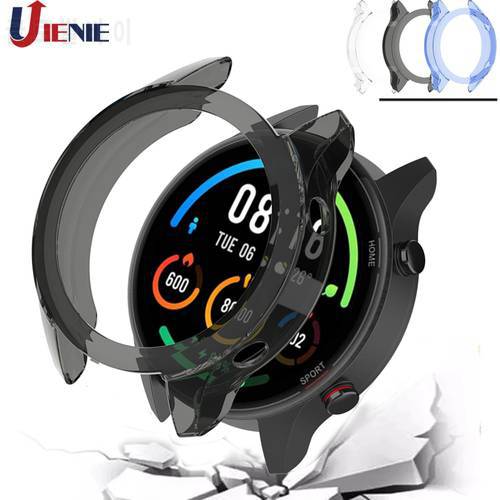 Protective Case for Xiaomi Mi Watch Color Sports Edition Smart Watches Cover TPU Frame Shell Protector Smart Cases Accessories