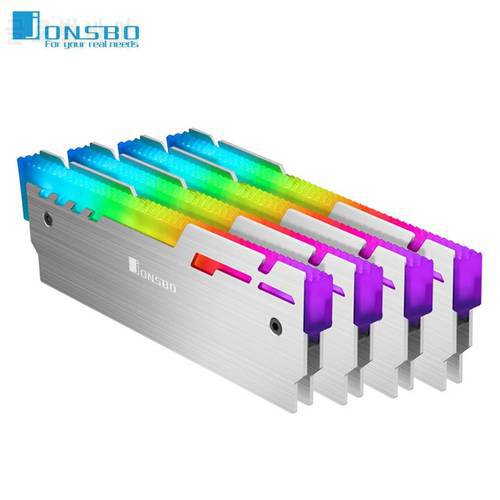 Jonsbo NC-3 RAM Heatsink Radiator 5V 3Pin ARGB Desktop PC Memory Cooling Vest Heat Thermal Pad Cooler For Computer Ram DDR3 DDR4