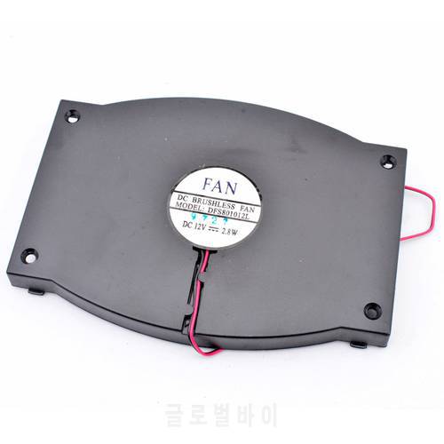 DFS801012L 12V 2.8W 2 wires for the cooling fan of the Removable Frame for 3.5