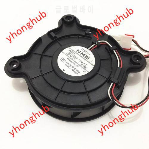 NMB-MAT 12035GE-12M-YT F1 DC 12V 0.26A 3-wire Server Cooling Fan