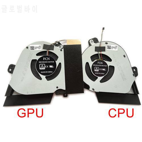 New Original Laptop CPU GPU Cooling Fan For Asus ROG GU502 GU502DU GU505DU GU502GV GA502IU Cooler Radiator DC5V 0.5A