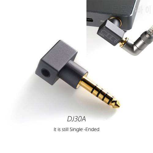 DD ddHiFi New DJ30A 2021 Earphone Adapter Apply to 3.5mm Earphone Cable from 4.4 Output Plug for Cayin/FiiO/Hiby/Shanling