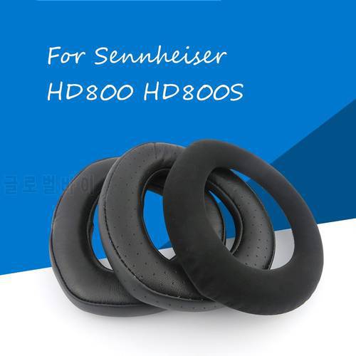Replacement earpads For Sennheiser HD800 Sheepskin Ear pads Headband Covers For Sennheiser HD800S earpads headset Repair parts