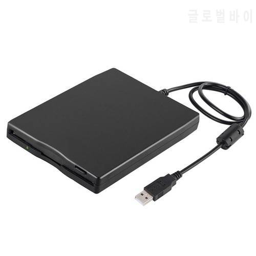 3.5 inch USB Mobile Floppy Disk Drive Portable 1.44MB External Diskette FDD for Laptop Notebook PC Plug Play r57 Disk Drive