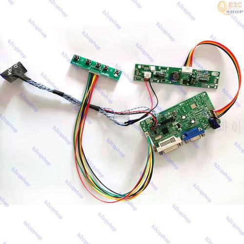 LCD Controller Board DIY Kit VGA/DVI converter Driver LVDS Inverter - Turn LCD for NL10276BC24-19D 1024X768 to Monitor