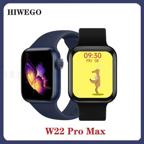 HW22 Smartwatch Series 6e 1.75 Inch HD Screen DIY Watchfaces Smart Watch For androis ios Support Bluetooth Call Waterproof 2022