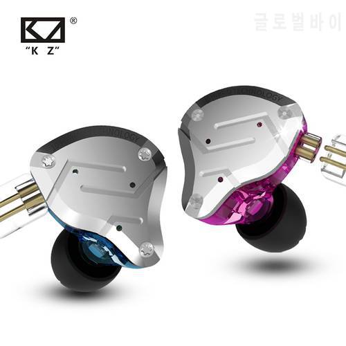 KZ ZS10 PRO 4BA+1DD HIFI Metal Bass Earbuds In Ear Earphone Monitor Headphones Sport Noise Cancelling For ZSN pro DQ6 ASX