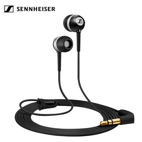 Sennheiser CX300II Deep Bass Earphones 3.5mm Wired Stereo Music Headset Sport Earbuds Precision HIFI Headphone for iPhone Androd