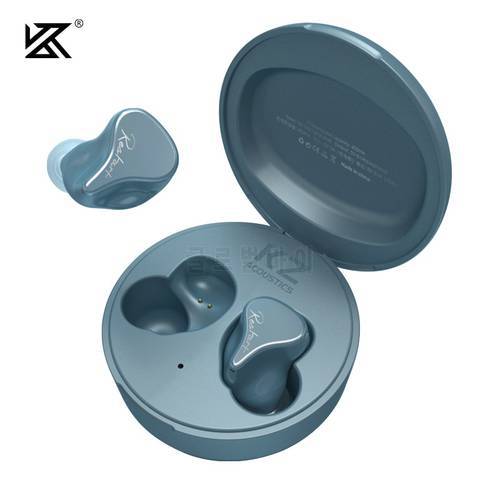 KZ SKS Earphones TWS 1DD+1BA 5.2 Wireless Headphones Hybrid Game Earbuds Touch Control Bluetooth-Compatible Sport Headset