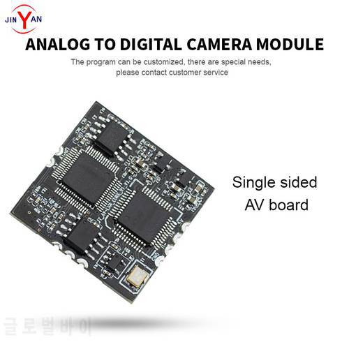 800x600 Analog Video To USB Digital Signal CVBS to USB Camera Module AV TO USB Video Conversion Module Single-Sided AV Board