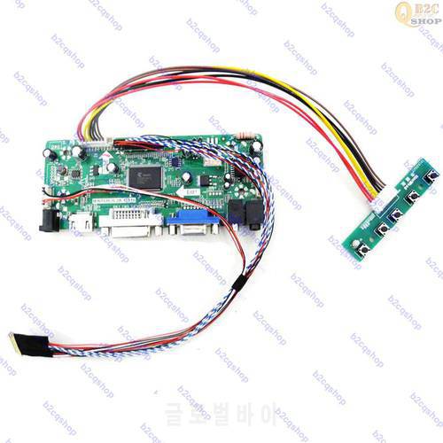 NT68676 LCD controller board Driver Monitor Kit for LED Display N140B6-L02 control 1366X768 N140B6 L02 HDMI-compatible+DVI+VGA