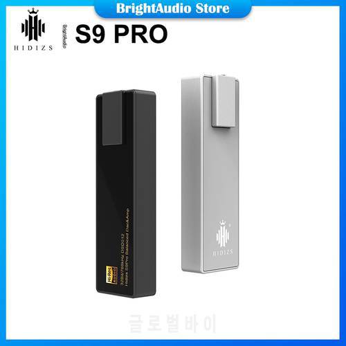 Hidizs S9 PRO ES9038Q2M Balanced Mini USB DAC AMP Headphone Amplifier DSD512 PCM 768kHz 2.5/3.5mm Output 200Mw vs ibasso dc03