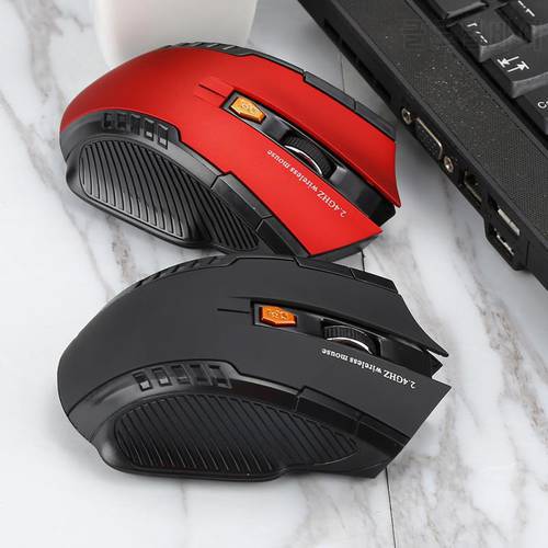 New 2.4GHz Wireless Mice With USB Receiver Gamer 1600DPI Mouse For Computer PC Laptop Computer Mice Gaming Laser Optical