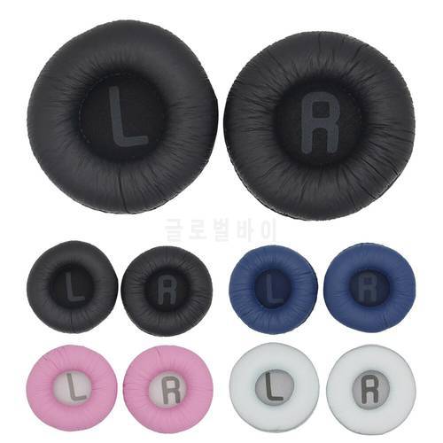 1 Pair Soft Earpads Headphones Protein Leather Foam Ear Pad Pillow Cover Cushion Replacement for JBL Tune 500BT T450BT T600
