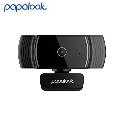 PAPALOOK AF925 AutoFocus 1080p Webcam With Stereo Microphone FHD 30FPS Web Camera For Streaming Online Class Laptop Computer