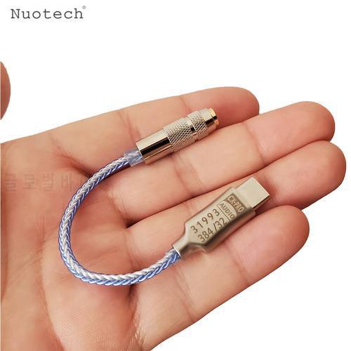 Nuotech CX31993 USB Decoder 32Bit 384KHz Type C to 3.5mm Audio Decoding Headphone Amplifier
