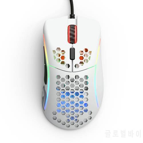 Glorious Gaming Mouse Model D- Minus (Small) White Matte (Branco Fosco) - Model D minus Matte Black (Preto Fosco)