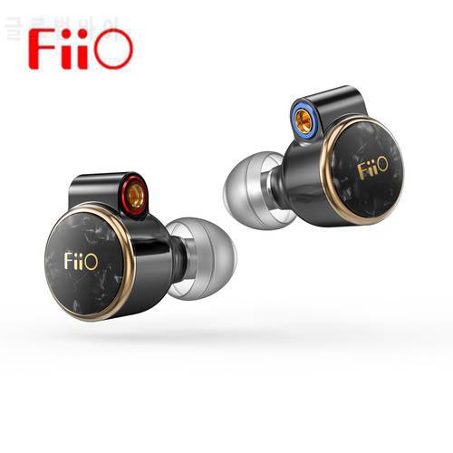FiiO FD3 FD3 Pro 1DD HiFi Audio In-ear Earphone Monitor Earplugs IEM 12mm DLC Wired Hi-Res Detachable MMCX Cable without Mic