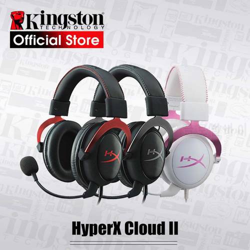 Kingston HyperX Cloud II Gaming Headset with Microphone Hi-Fi 7.1 Surround Sound Gaming Headphone for PC & PS4