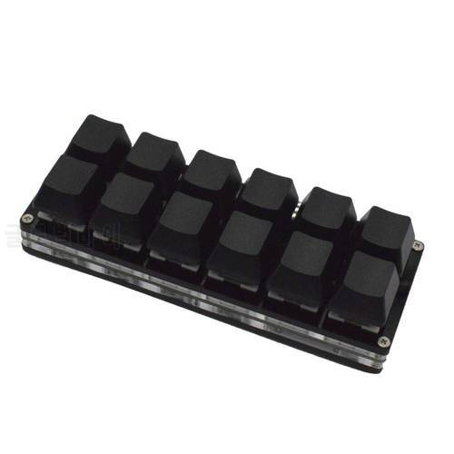 12 Key Gaming Keyboard Keypad Mini Keyboard Copy And Paste Custom Shortcut Keys One Key Password Mechanical Keyboard