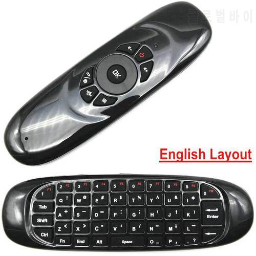 2.4G Mini Wireless Keyboard Air Mouse for PC HTPC IPTV Smart TV Media Player Android TV Box Remote Control C120