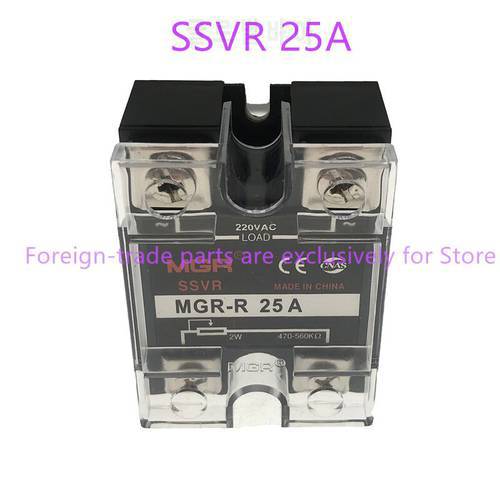 220V AC SSVR 25A Spot Photo, 1-Year Warranty