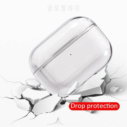 For Airpods Pro Protective Cover For Apple Airpods 3 Bluetooth Headset Set Transparent PC Hard Shell Clear Protective