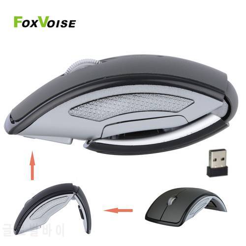USB Ergonomic Wireless Mouse For Computer PC 2.4ghz Gamer Mause For Laptop Desktop Magic Folding Ultra-Thin Air Mini Gaming Mice