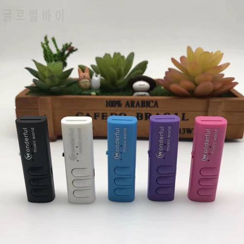 Mini MP3 Player New Clip Music Players Portable Student Learning MP3 Music Player Support Micor SD /TF Card Sports Walkman 2021
