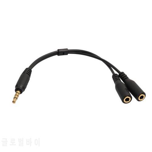 Headphone Splitter 3.5mm Jack Audio Cable Jack 3.5 Mm Male To Male Audio Aux Cable For Phone PC Car Speaker Wire Aux CordSpeaker