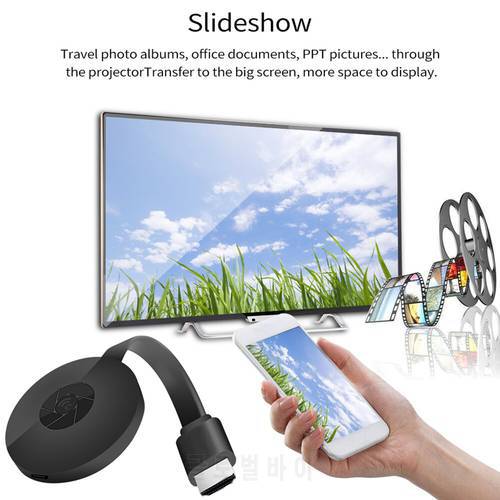 Display Dongle Video Adapter Airplay WiFi Wireless Display Receiver 4K HDMI-compatible Wireless Display Dongle for TV Projector