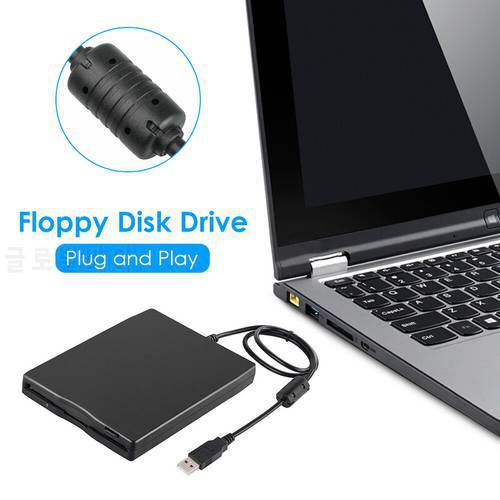 Portable 3.5 inch USB Mobile Floppy Disk Drive 1.44MB External Diskette FDD for Laptop Notebook PC