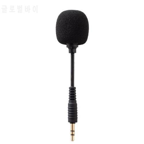 Mini Condenser Microphone 360 Degree Bent Clear Voice Microphone Replacement Game Mic Aux 3.5mm Microphone