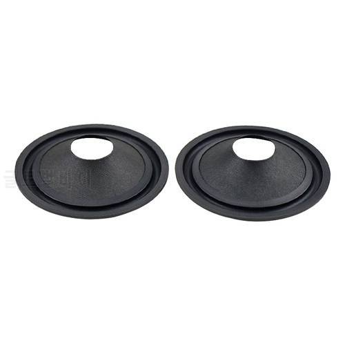 SHEVCHENKO 3 Inch Speaker Paper Cone Basin Loudspeaker Rubber Edge Drum Paper Basin Repair Audio Speaker Accessories Diy 2pcs