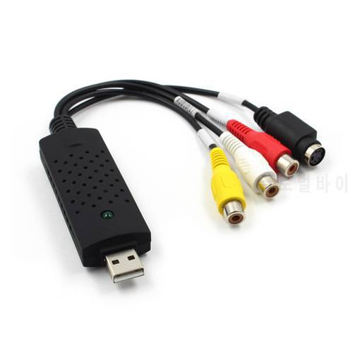 USB 2.0 to RCA Cable Adapter Converter Audio Video Capture Card Adapter PC Cables For TV DVD VHS Capture Device